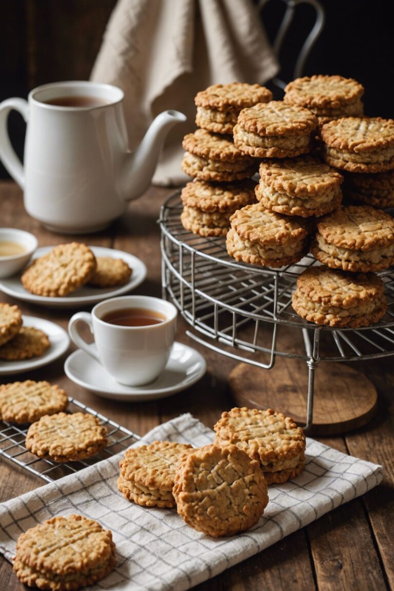 Anzac Biscuits Australian Coconut Oat Cookies