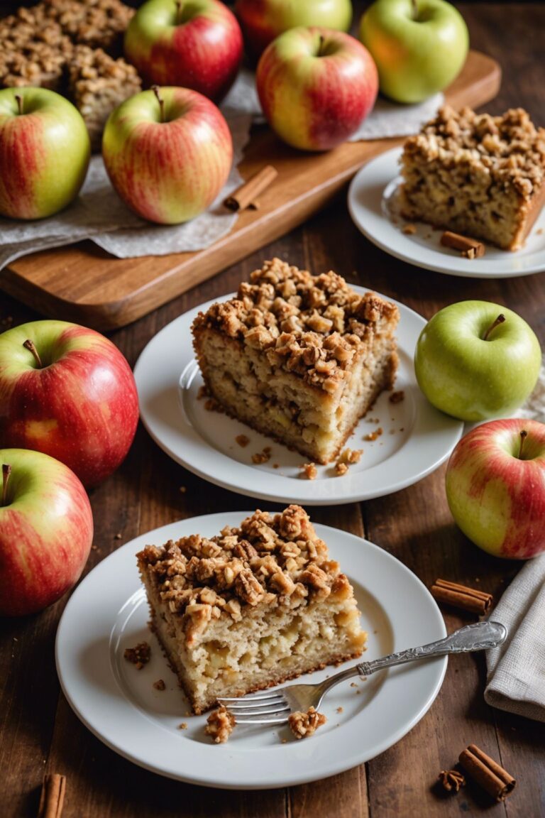 Apple Streusel Coffee Cake