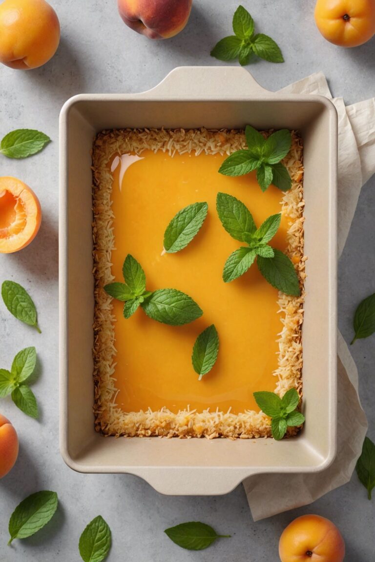 Apricot Coconut Squares