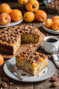 Apricot Pineapple Coffee Cake