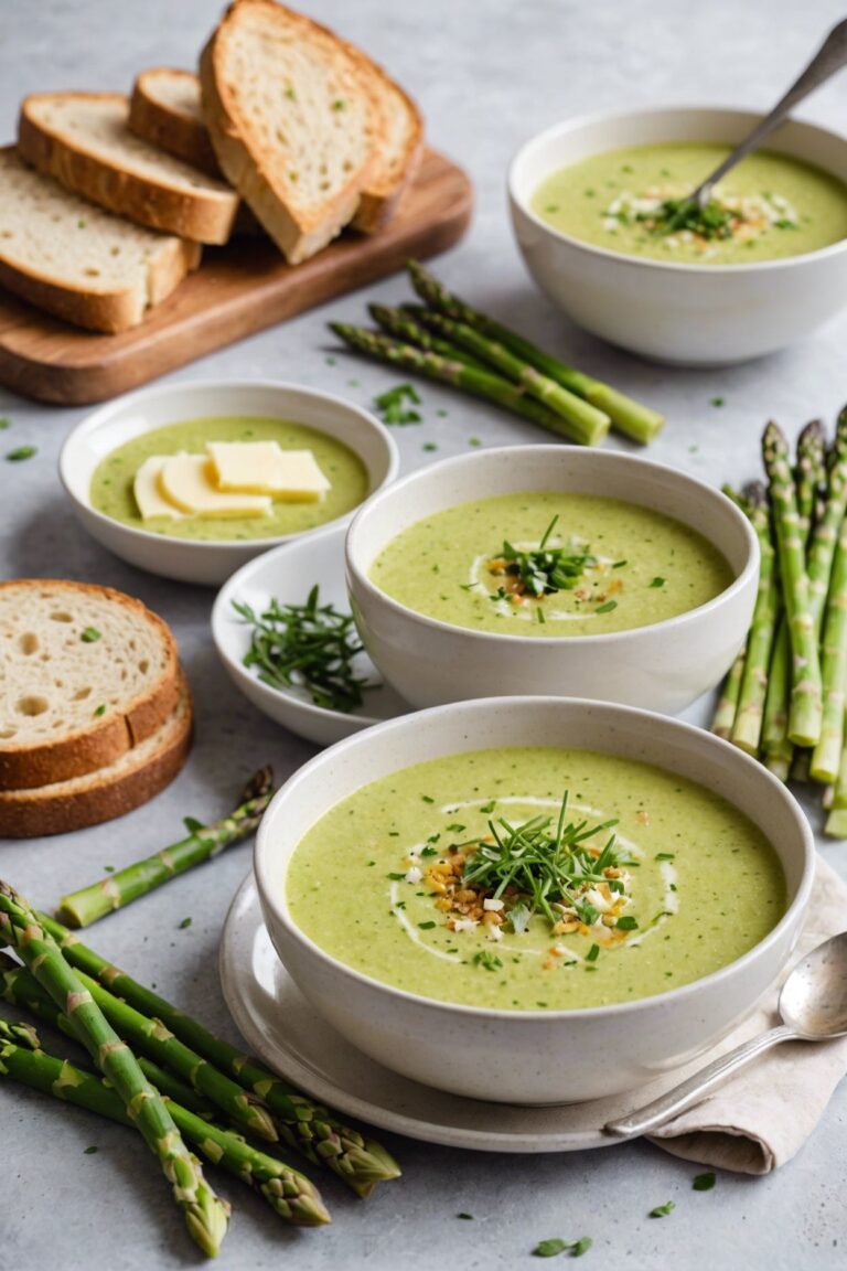 Asparagus And Leek Soup