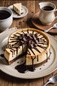 Baileys Chocolate Chip Cheesecake