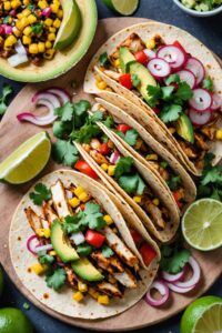 Baja Grilled Chicken Tacos