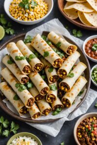 Baked Beef Taquitos