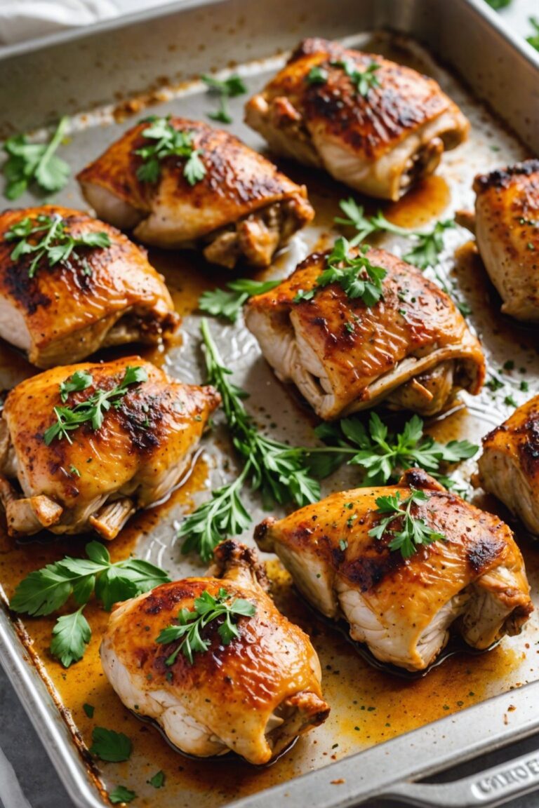 Baked Chicken Thighs