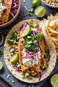 Baked Haddock Fish Tacos