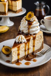 Bananas Foster Cheesecake