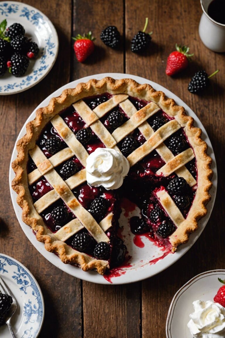 Best Homemade Blackberry Pie