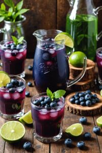 Blueberry Ginger Fizz