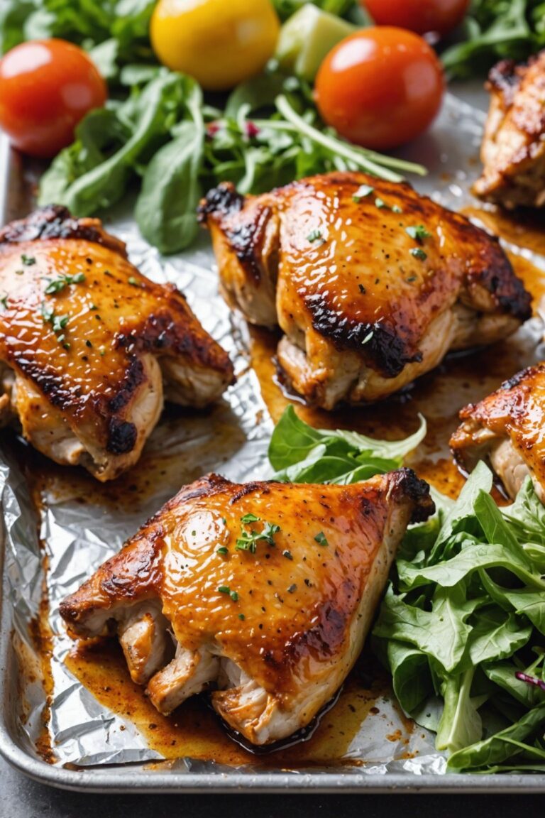 Broiled Chicken Thighs