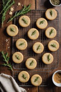 Brown Sugar Shortbread Cookies