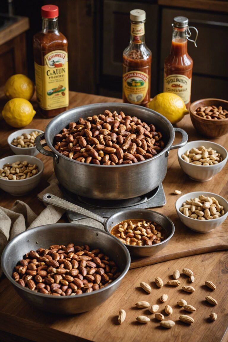 Cajun Boiled Peanuts