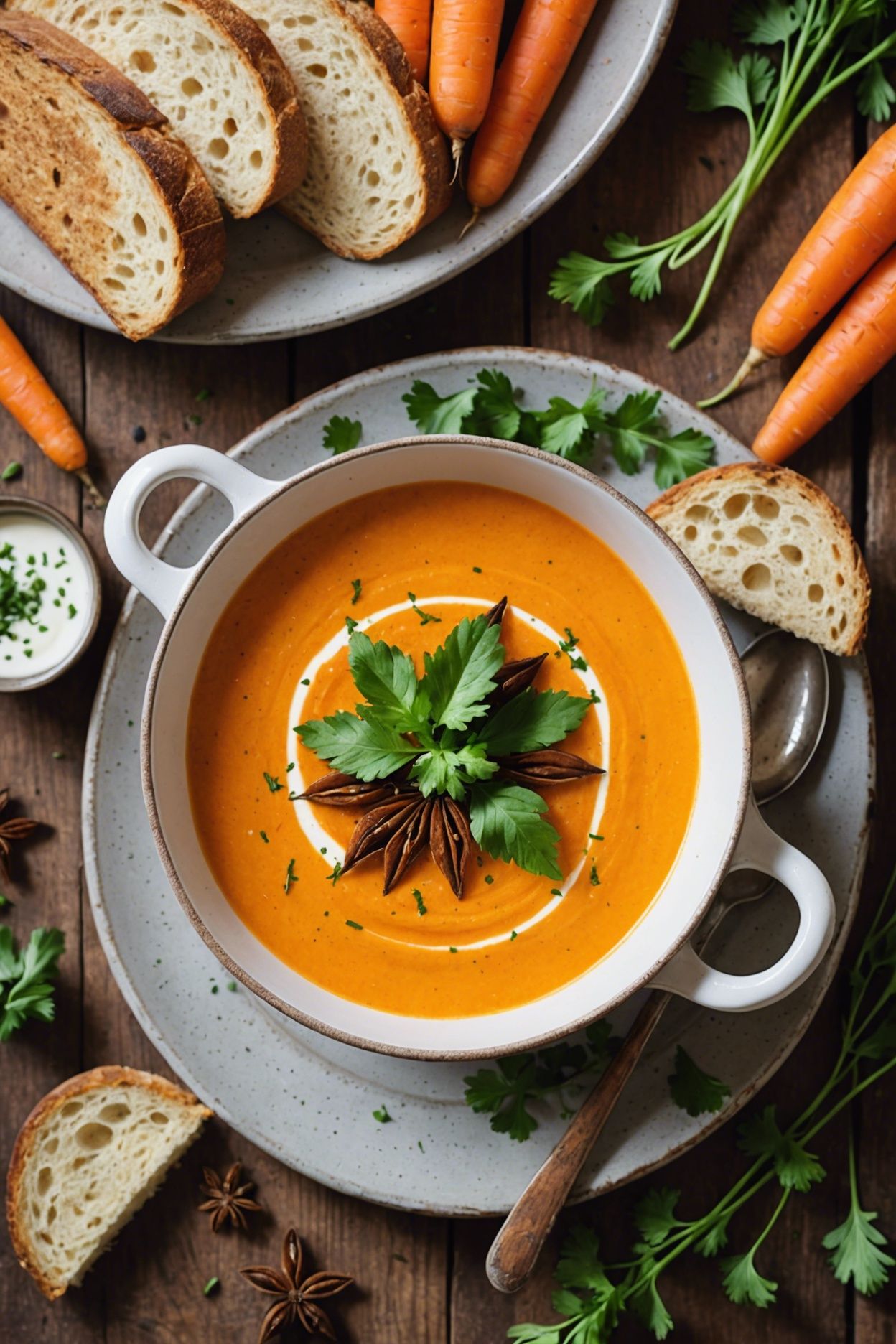 Carrot Star Anise Soup