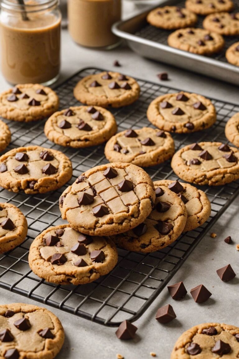 Chewy Peanut Butter Chocolate Chip Cookies