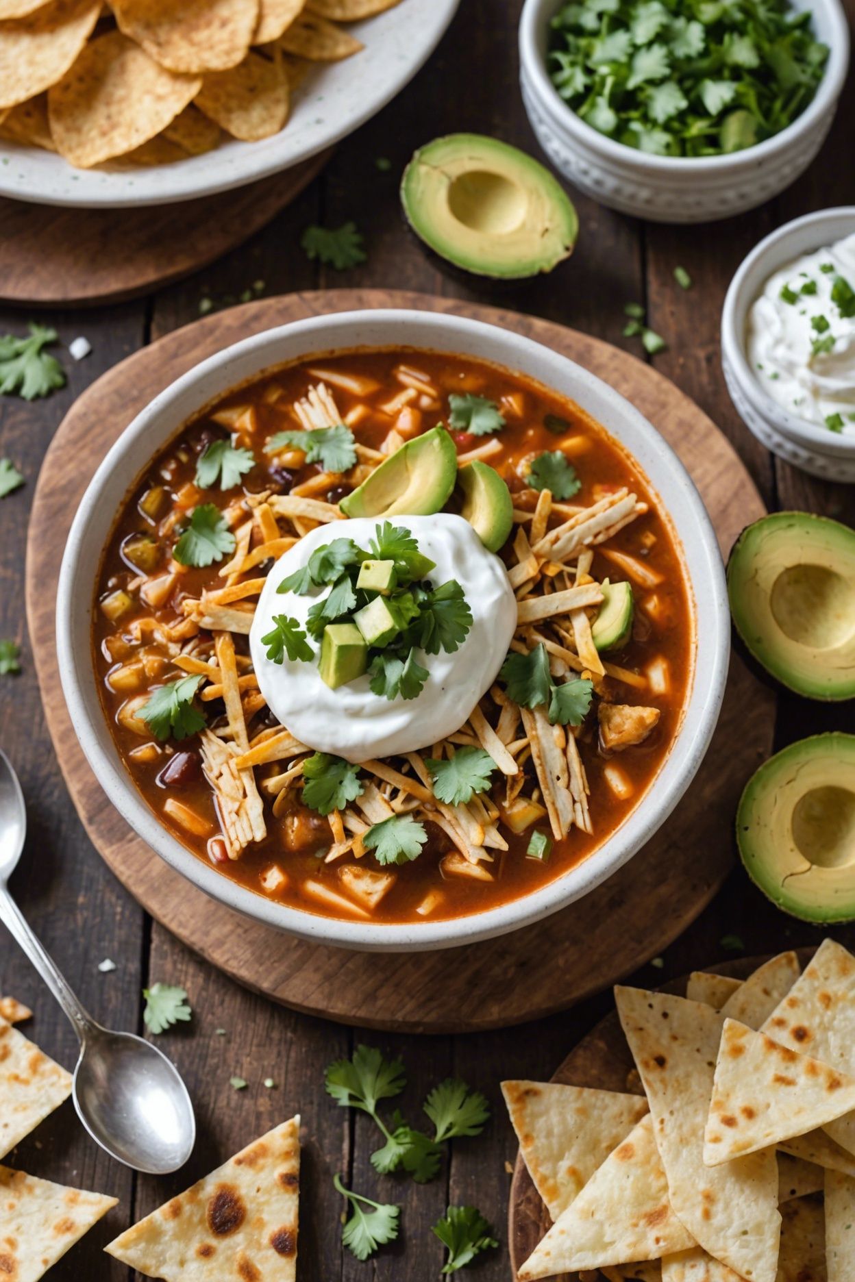 Chicken And Tortilla Soup