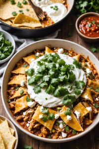 Chicken Chilaquiles Casserole