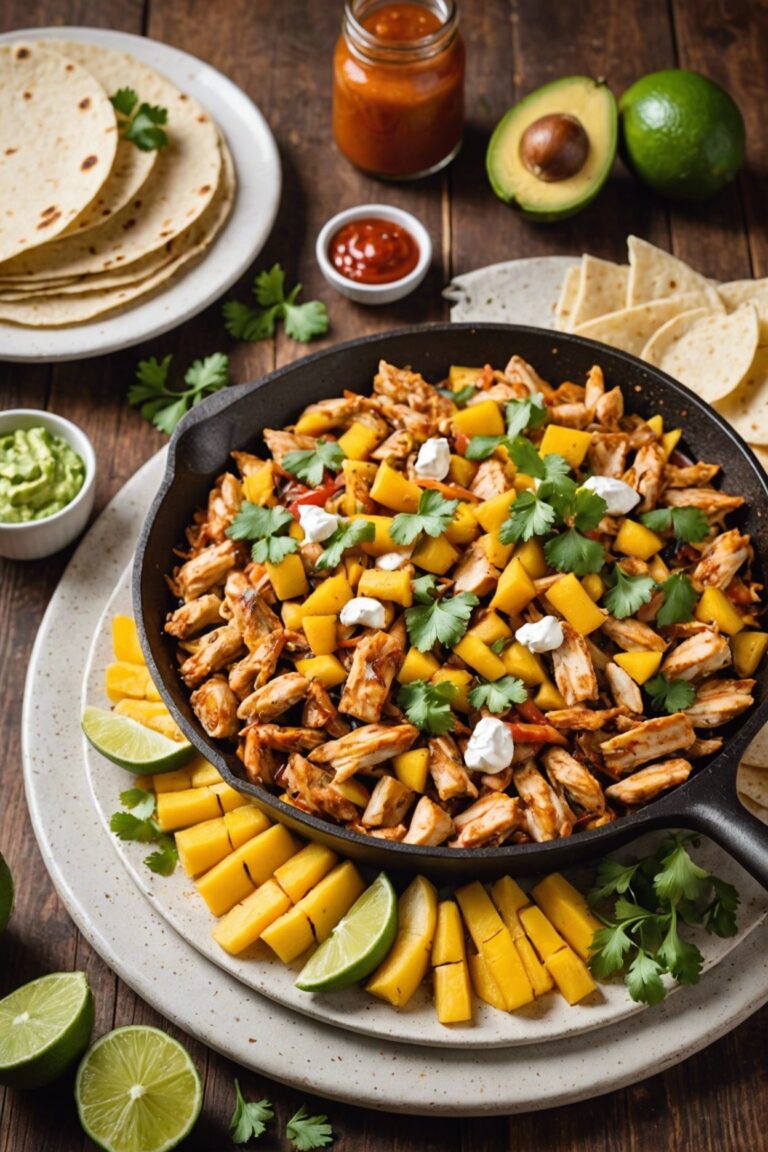 Chicken Mango Fajitas