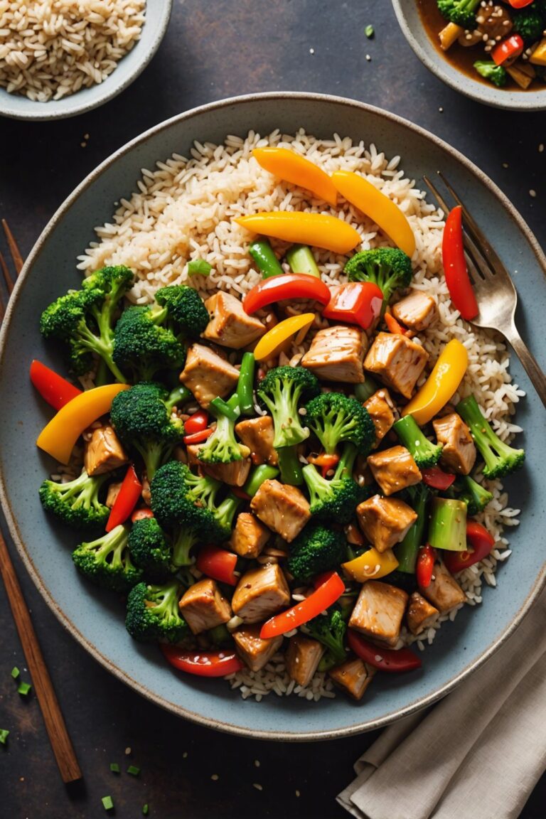 Chicken Stir Fry With Brown Rice