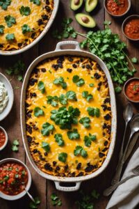 Chilaquiles Breakfast Casserole