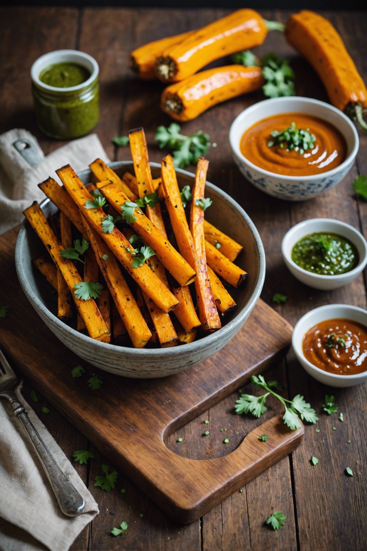Chinese Five Spice Butternut Squash Fries