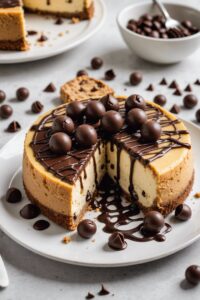 Chocolate Chip Cookie Dough Cheesecake