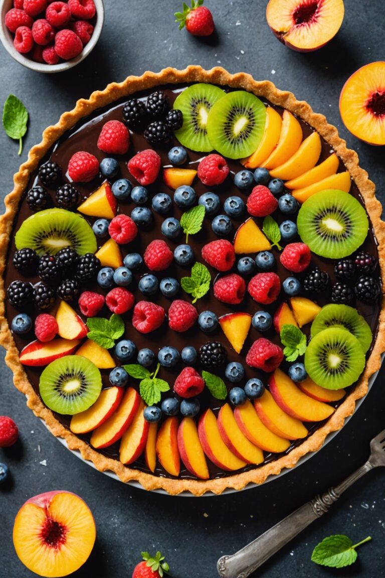 Chocolate Fruit Tart