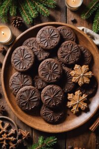 Chocolate Gingerbread Cookies