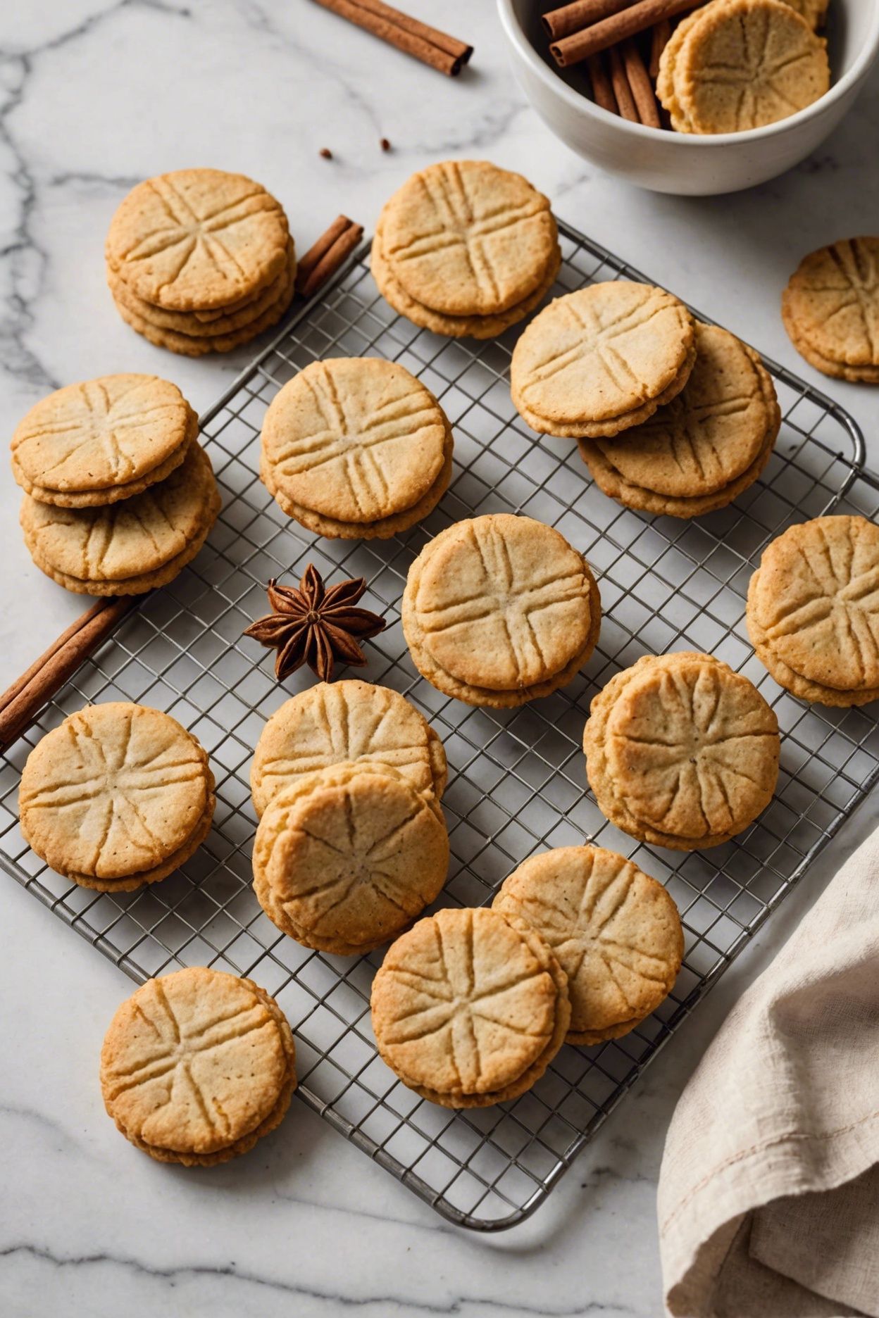 Cinnamon Butter Cookies