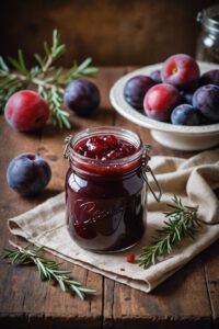 Clove Spiced Plum Jam