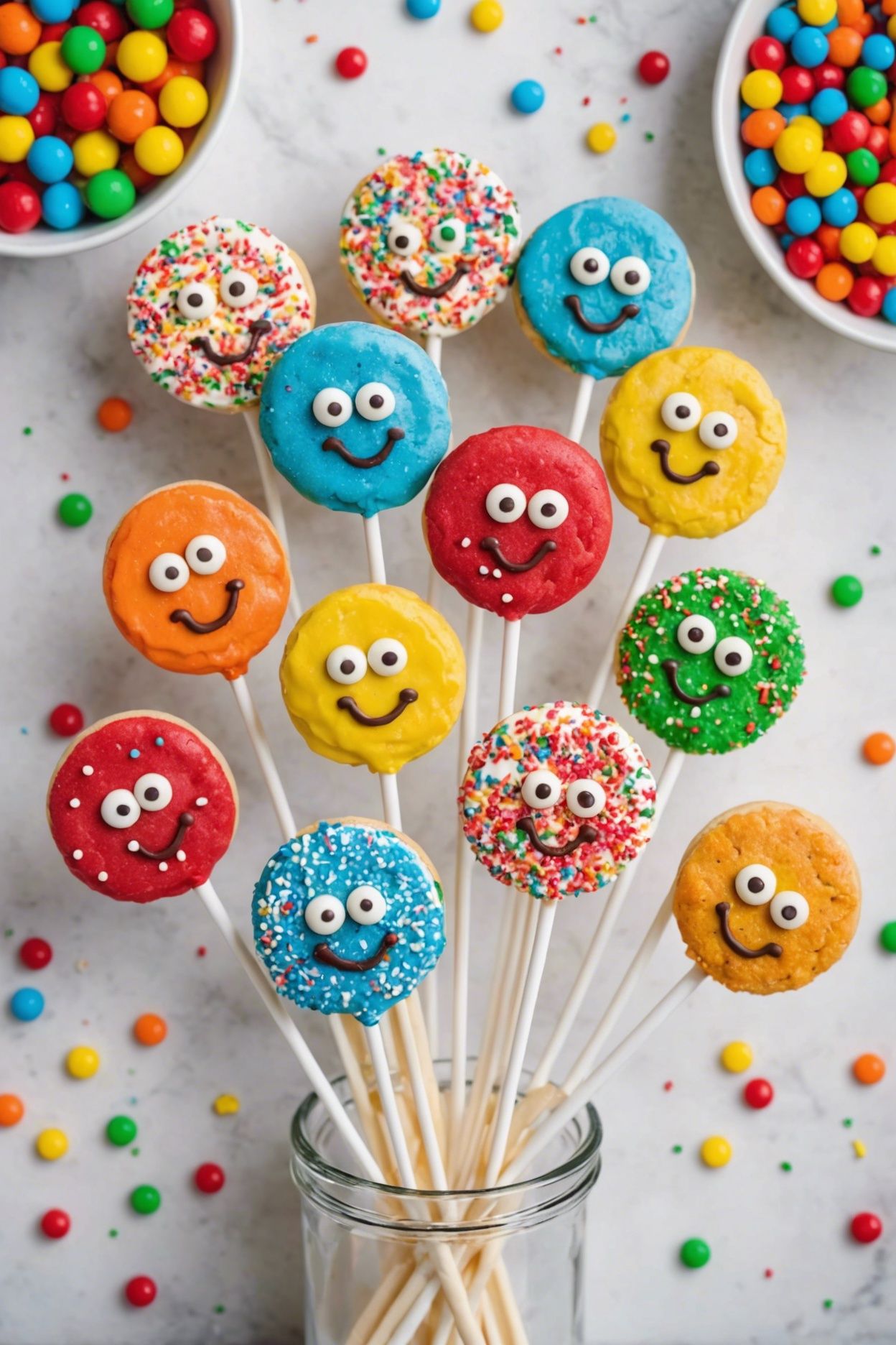 Cookie Pops On A Stick