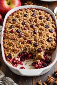 Cranberry Apple Dump Cake