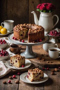 Cranberry Coffee Cake