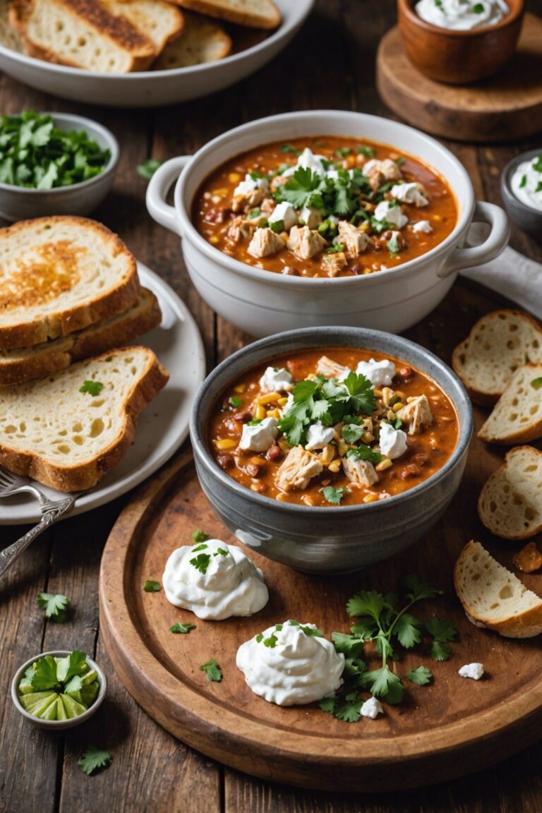 Cream Cheese Chicken Chili