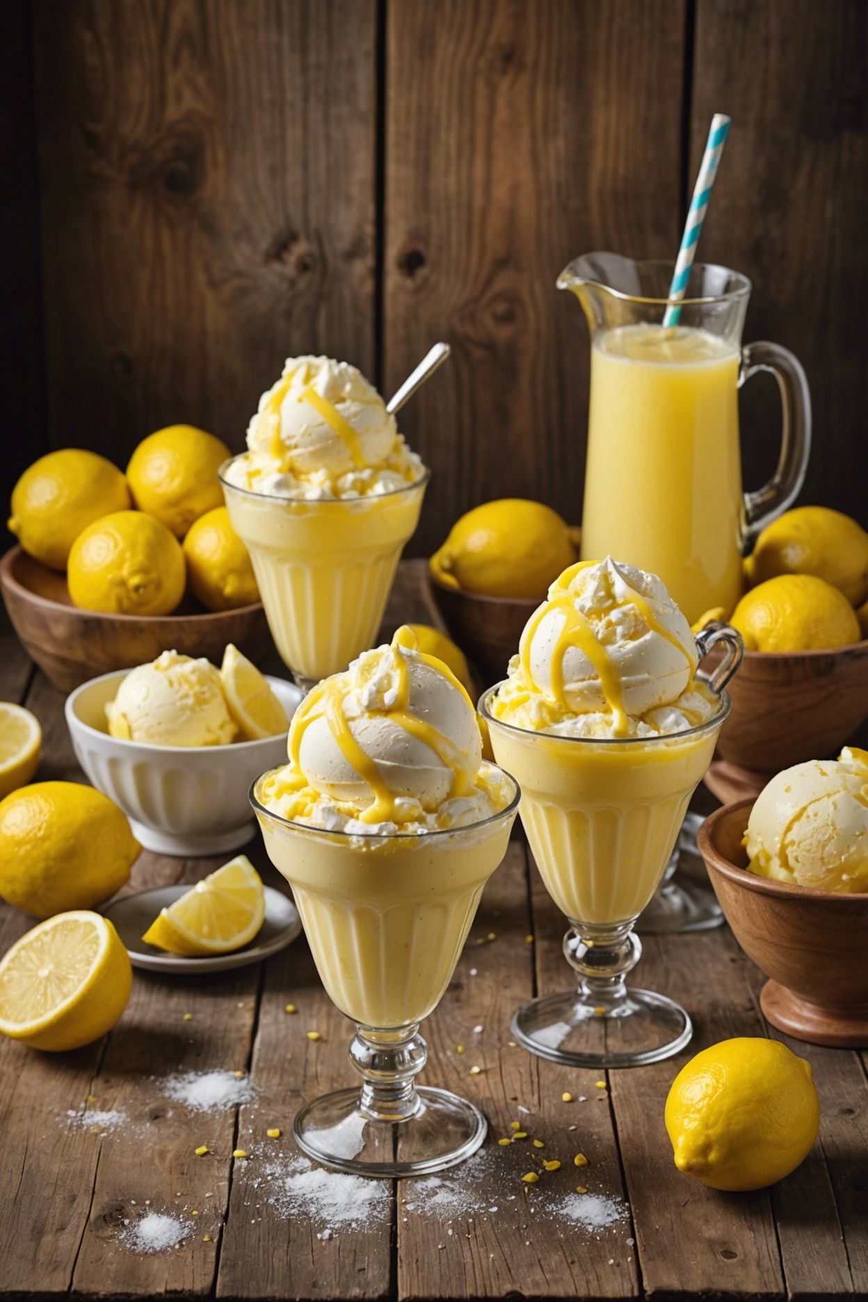 Creamy Lemonade Ice Cream