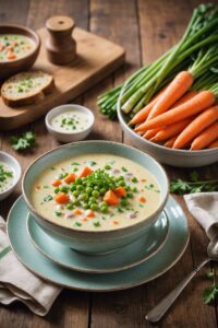 Creamy Spring Vegetable Chowder