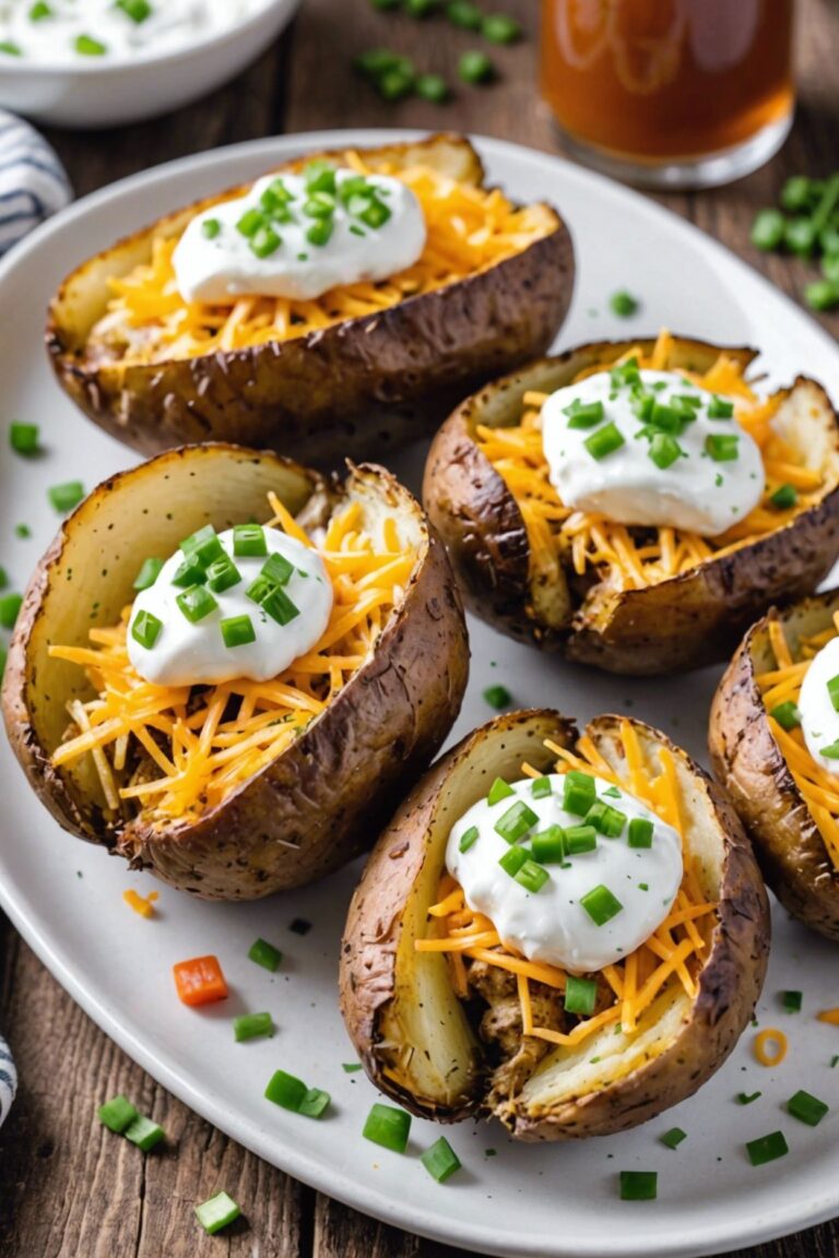 Crispy Air Fryer Baked Potatoes