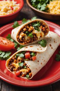 Crispy Bean And Cheese Burritos