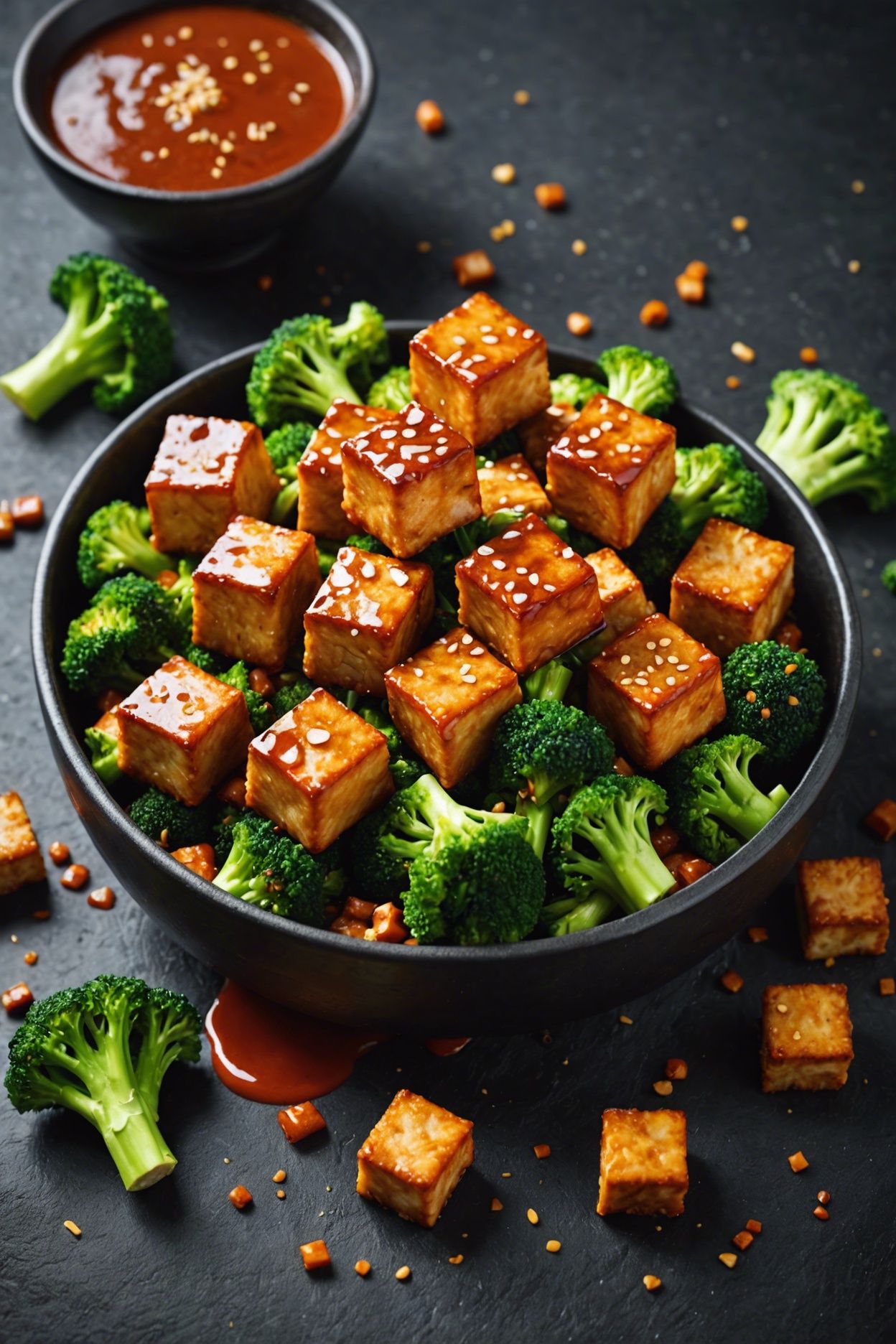 Crispy General Tsos Tofu