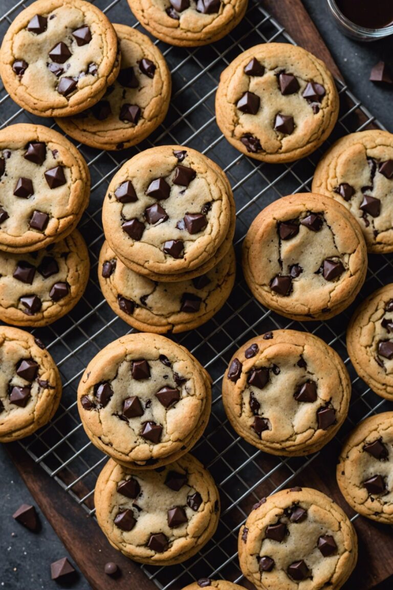 Dark Chocolate Chip Cookies