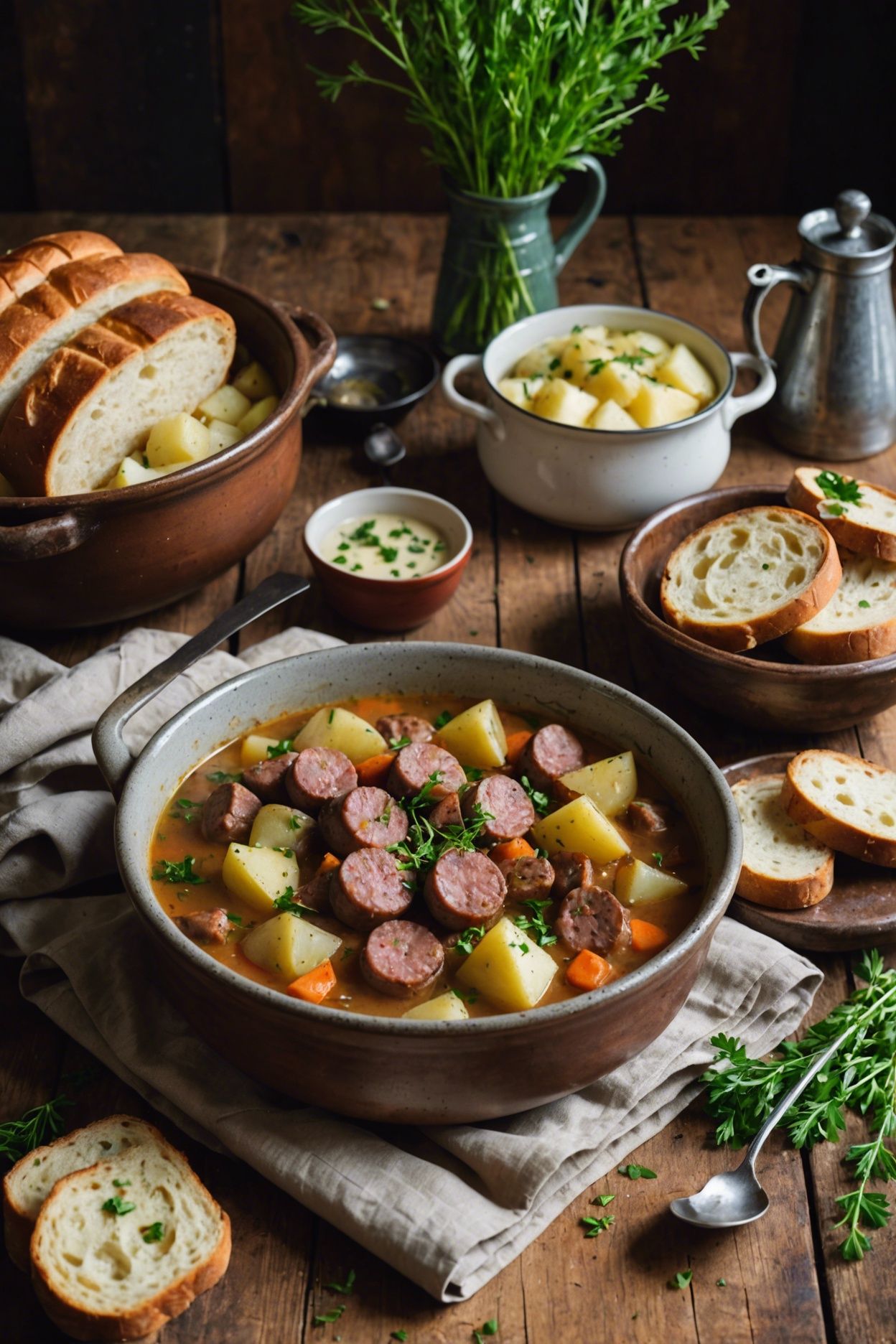 Dublin Coddle Irish Sausage And Potato Stew