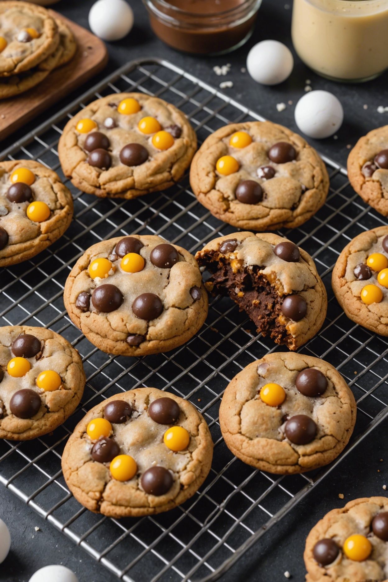 Easy Chocolate Butterscotch Cookies