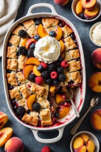 Easy Fruit Cobbler