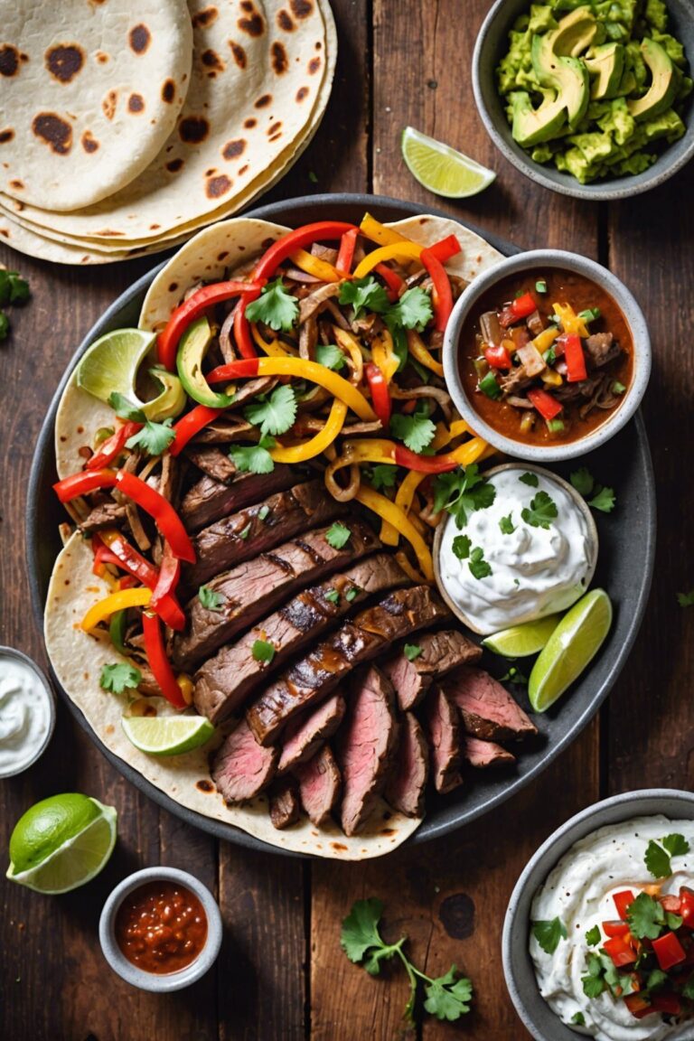 Easy Grilled Steak Fajitas