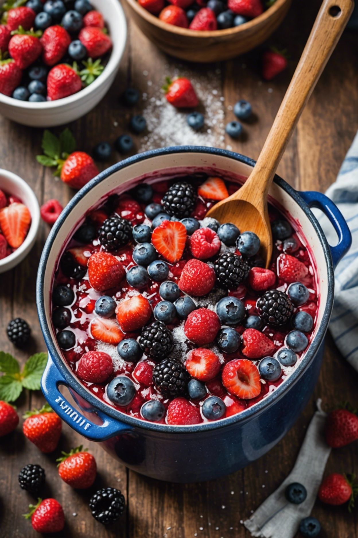 Easy Homemade Berry Syrup