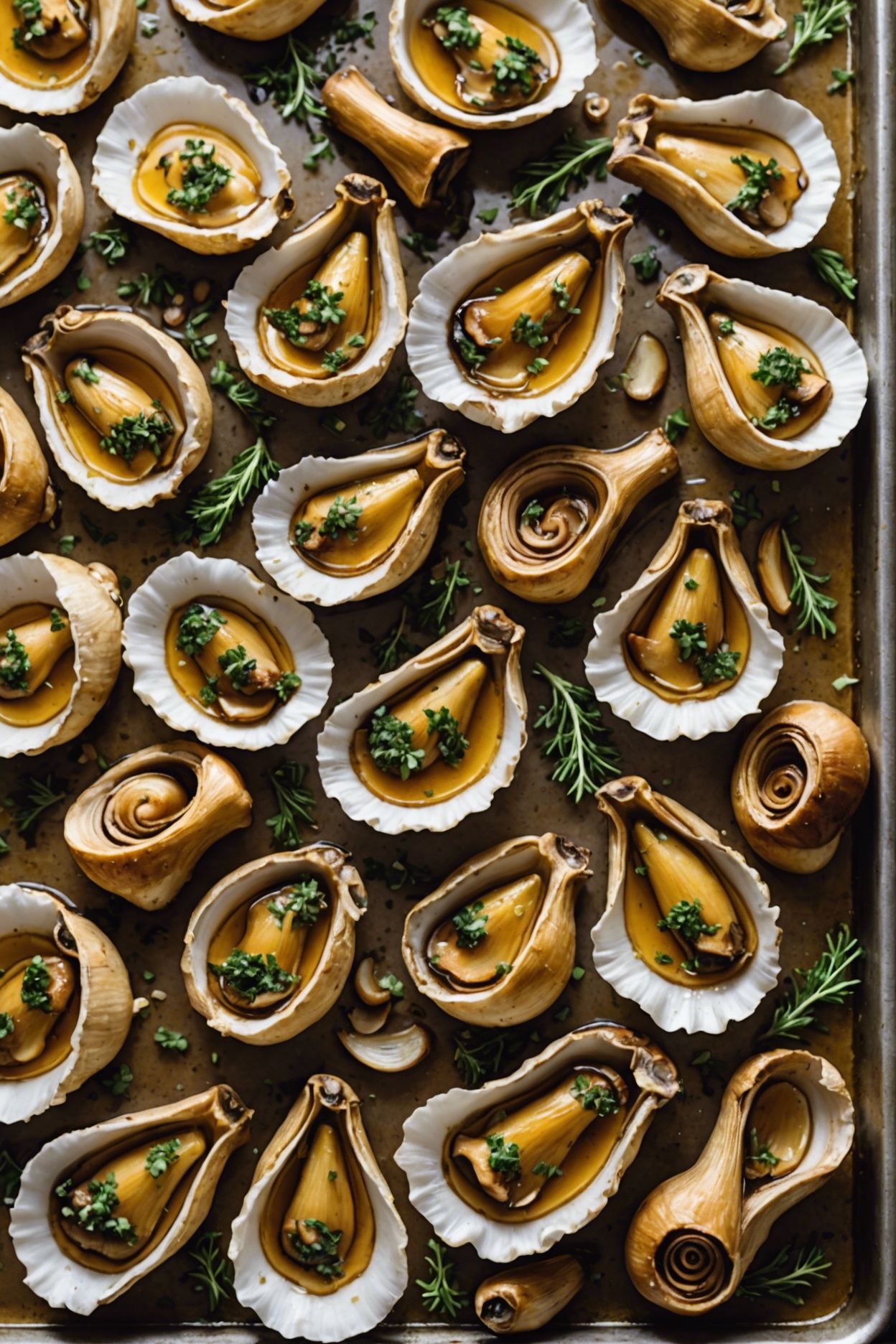 Easy Roasted Oyster Mushrooms