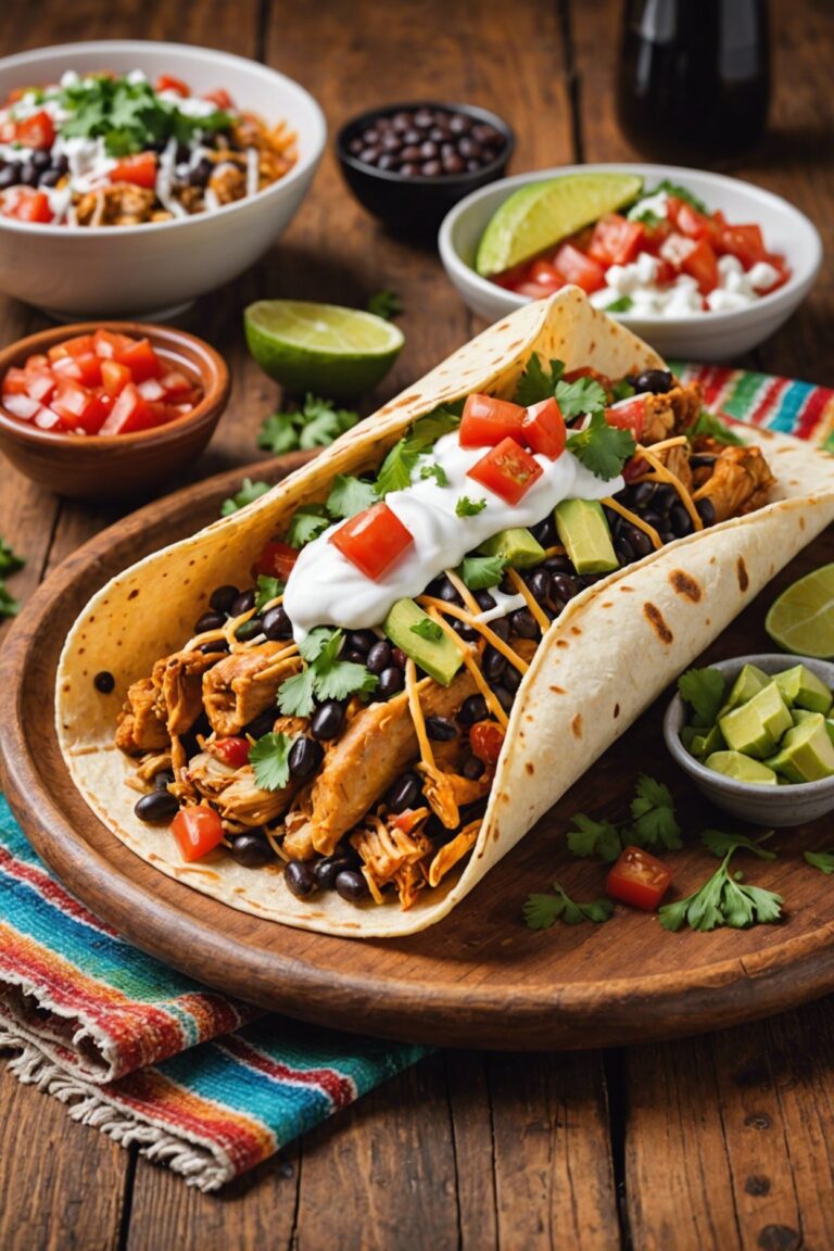 Easy Tex Mex Chicken Tacos