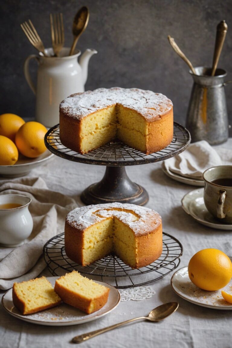 Egg Yolk Sponge Cake