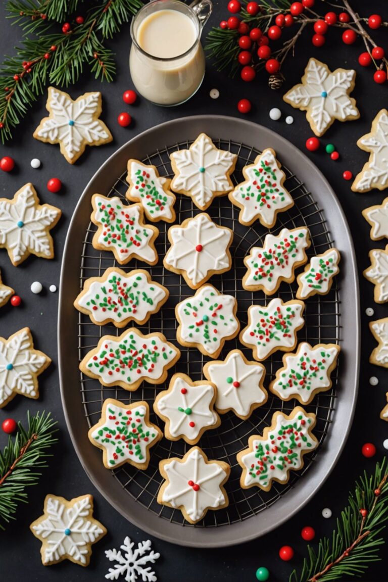 Eggnog Cutout Cookies