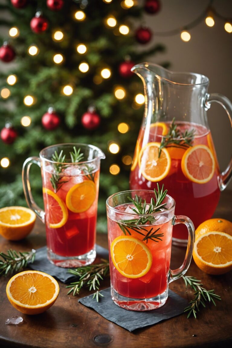 Fake Cod Holiday Mocktail