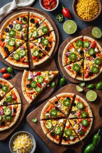 Fiesta Corn Tortilla Pizzas